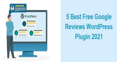 5 Best Free Google Reviews WordPress Plugin 2021